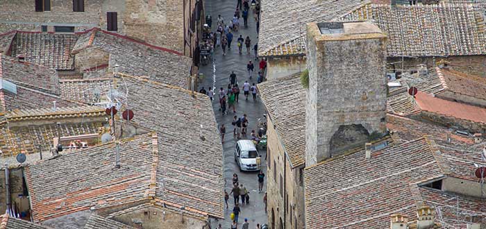 Calles más bonitas de San Gimignano