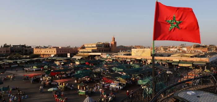 Bandera marroquí