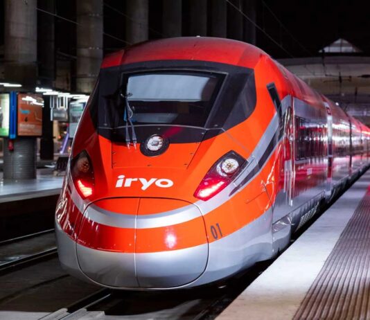 Iryo, trenes de alta velocidad en Europa